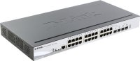 D-Link (DGS-1510-28P /A1A)   (24UTP 10/100//1000MbpsPoE+ 4SFP)