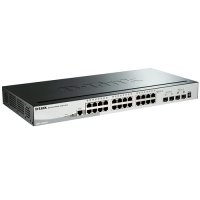   D-Link DGS-1510-28,  24  10/100/1000Base-T + 2  Gigabit SFP  2 