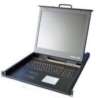  Procase (E1908) 1U    LCD 19" + 8-port KVM Switch USB  PS/2