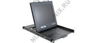 Procase (Duos17) 1U  Dual Rail PS/2 USB   LCD 17"   KVM