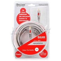   DeLink 1RCA-1RCA 5 , Grey, 