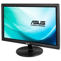  19.5" ASUS VT207N Black 1600x900, 5ms, 200 cd/m2, ASCR 100M:1, D-Sub, DVI-D (HDCP), USB