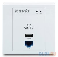  Tenda W310A Wireless N300 Wall Jack Access Point