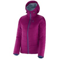 - SALOMON INSULATED HOODIE JACKET W MYSTIC, ,  L