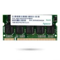 Apacer AP1024SD400K   SODIMM DDR 1GB 400Mhz PC-3200