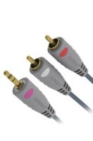 Belsis BGL1138    Jack 3.5mm  - 2xRCA , Gold, -, 5 .