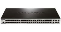 D-link DES-3200-52/C1B  48x10/100BASE-T , 2x100/1000 SFP, 2xCombo 10/100/1000BASE-T/SFP,