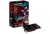 PowerColor AX6870 1GBD5-M2DHV2  PCI-E Radeon HD 6870 1GB GDDR5 256bit 40nm 900/4200MHz DVI