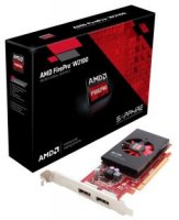 Sapphire AMD FirePro W2100  PCI-E 2GB GDDR3 128bit 630/1800MHz 2xDP Fan DP to DVI-SL Passi