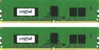 Crucial CT2K4G4RFS8213   DDR4 8GB (2*4GB) PC4-2133 2133MHz CL15 SR x8 ECC Registered DI