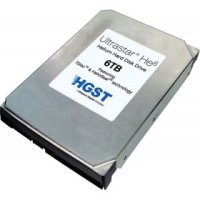   HDD 6000Gb SATA-III HGST (Hitachi) Ultrastar He6 (0F18335, 7200rpm, 64Mb)