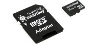   SmartBuy (SB16GBSDCL10-01_) microSDHC 16Gb Class10 + microSD--)SD Adapter