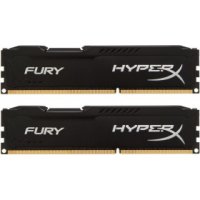   DDR-III 8Gb 1600MHz PC-12800 Kingston HyperX Fury (HX316C10FBK2/8) (2x4Gb KIT)