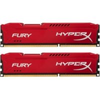   DDR-III 8Gb 1600MHz PC-12800 Kingston HyperX Fury (HX316C10FRK2/8) (2x4Gb KIT)