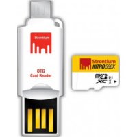   MicroSD 32Gb Strontium Nitro (SRN32GTFU1T) Class 10 microSDHC+adapter+USB reader