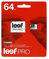   MicroSD 64Gb Leef (LFMSDPRO-06410R) Class 10 microSDXC + 