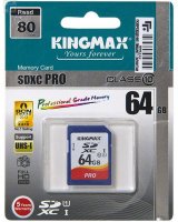   SD 64Gb Kingston Elite SDXC Class 10 UHS-I (30/20 MB/s) 2