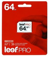   SD 64Gb Leef (LFSDPRO-06410R) SDXC Class 10 Pro