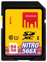   SD 64Gb Strontium Nitro (SRN64GSDU1) SDXC Class 10