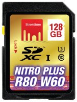   SD 128Gb Strontium Nitro Plus (SRP128GSDU1) SDXC Class 10