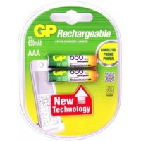  GP 65AAAHC-2DECRC2-2 (1.2V, 650mAh) NiMh, Size "AAA" (. 2 )