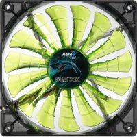  Aerocool Shark Green LED [140mm, 800rpm, 29.6dBa]