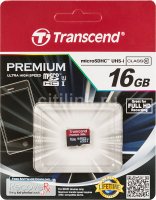 Transcend   micro SDHC, 16 , Class 10 U1 UHS-I,  30 /, 200x,  