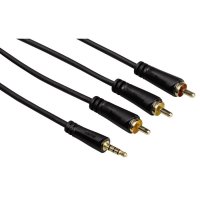  Hama Connecting Cable 3RCA(m)-Jack 3.5(m) 3m 4-pin    + 