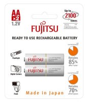  AA - Fujitsu HR-3UTCEX(2B) 1900 mAh (2 )