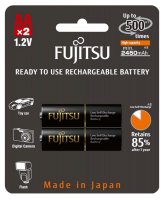  AA - Fujitsu HR-3UTHCEX(2B) 2450 mAh (2 )