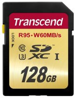   128Gb - Transcend High-Capacity Class 10 UHS 3 - Secure Digital TS128GSDU3