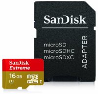   16Gb - SanDisk - Micro Secure Digital HC UHS-I Class 10 SDSDQXL-016G-G46A