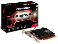  PCI-E 2048Mb Radeon R7 240 PowerColor LP (2GBK3-HLE) [64bit, DDR3] OEM