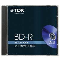  BD-R TDK 25Gb 6x Jewel case (5 ) (t78057)