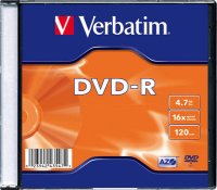  DVD+RW Verbatim 4,7Gb 4x Slim Case (20 ) (43765)