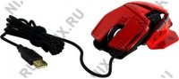  Cyborg R.A.T.7 Laser Mouse (Red) 6400dpi (RTL) USB 8btn+Roll (D20-MCB437080013)