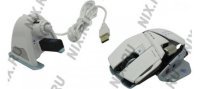  Cyborg R.A.T.9 Laser Mouse (White) 6400dpi (RTL) USB 8btn+Roll (D20-MCB437090001)