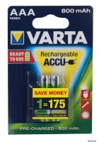  VARTA Ready2Use AAA 800 -  2 56703101402