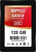   SSD 2.5" 120 Gb Silicon Power SATA III S80 (SP120GBSS3S80S25)