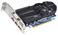  GIGABYTE GeForce GTX 750Ti 1033Mhz PCI-E 3.0 2048Mb 5400Mhz 128bit DVI 2xHDMI DisplayPort