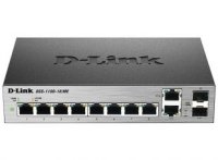 D-link DGS-1100-10/ME/A1A  8x10/100/1000, 2xCombo 100/1000Base-T/SFP, L2