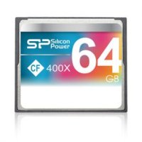 Silicon Power SP064GBCFC400V10   64GB Compact Flash Card 400x