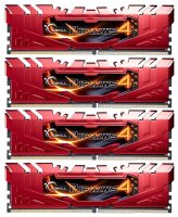   DDR4 16Gb 2666MHz PC-21300 G.Skill Ripjaws 4 (F4-2666C15Q-16GRR) (4x4Gb KIT)