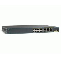  Cisco Catalyst 2960 24 10/100 PoE + 2 T/SFP LAN Base Image (WS-C2960-24PC-L)