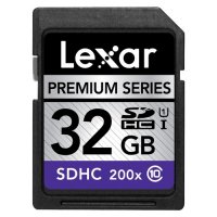   SD 32Gb Lexar Premium SDHC 200x (30 MB/s)