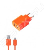    2 USB 2,1  + - microUSB (Deppa Ultra Colors 11366) (