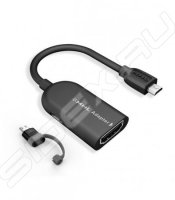 MHL    micro USB-HDMI Deppa (microUSB-HDMI) +  Samsung Galaxy S3/S4/Note