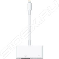  Lightning - VGA  Apple iPhone 5, 5C, 5S, 6, 6 plus, iPad 4, Air, Air 2, mini 1, mini 2, mi