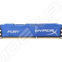  Kingston 4GB 1600MHz DDR3 CL10 DIMM HyperX FURY Blue Series (HX316C10F/4)