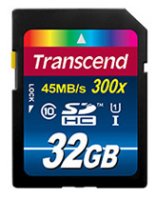   SDHC Transcend 32Gb Class10 UHS-I U3X Ultimate (TS32GSDU3X)